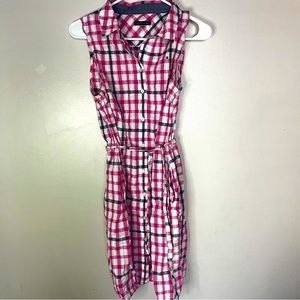 Tommy Hilfiger Checkered Pink Dress